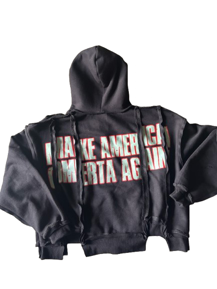 “YB” MAKE AMERICA OMERTA AGAIN ZIP UP