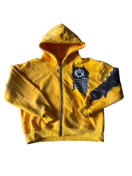 “SPONGEBOB” PATCHWORK ZIP UP