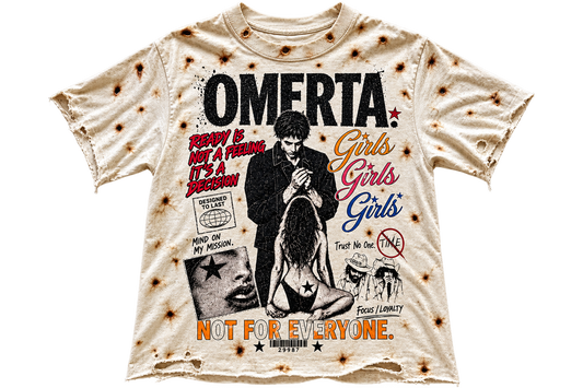 SMORES OMERTA GIRLS TEE