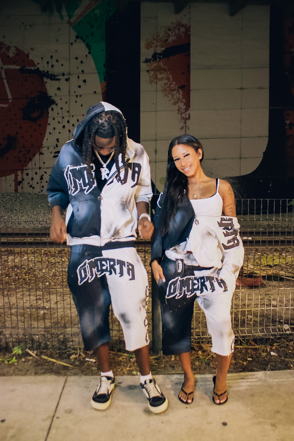 PHANTOM-BULLET CUT OFF ZIP UP