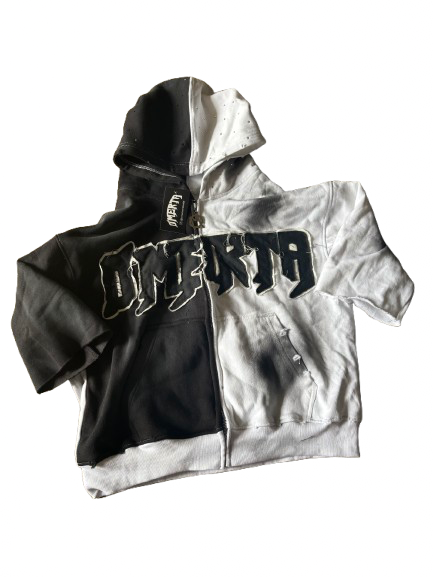 PHANTOM-BULLET CUT OFF ZIP UP